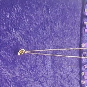 Mini moon pendant necklace NWOT